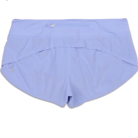 Lululemon Speed up shorts 2”in Hydrangea Blue - Picture 3 of 6